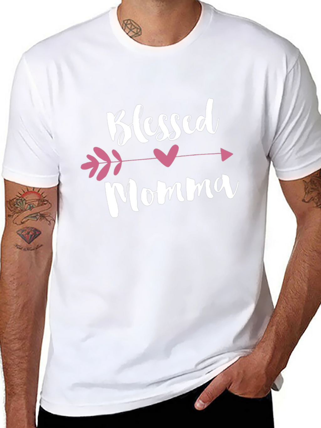 Blessed Momma Graphic T-Shirt