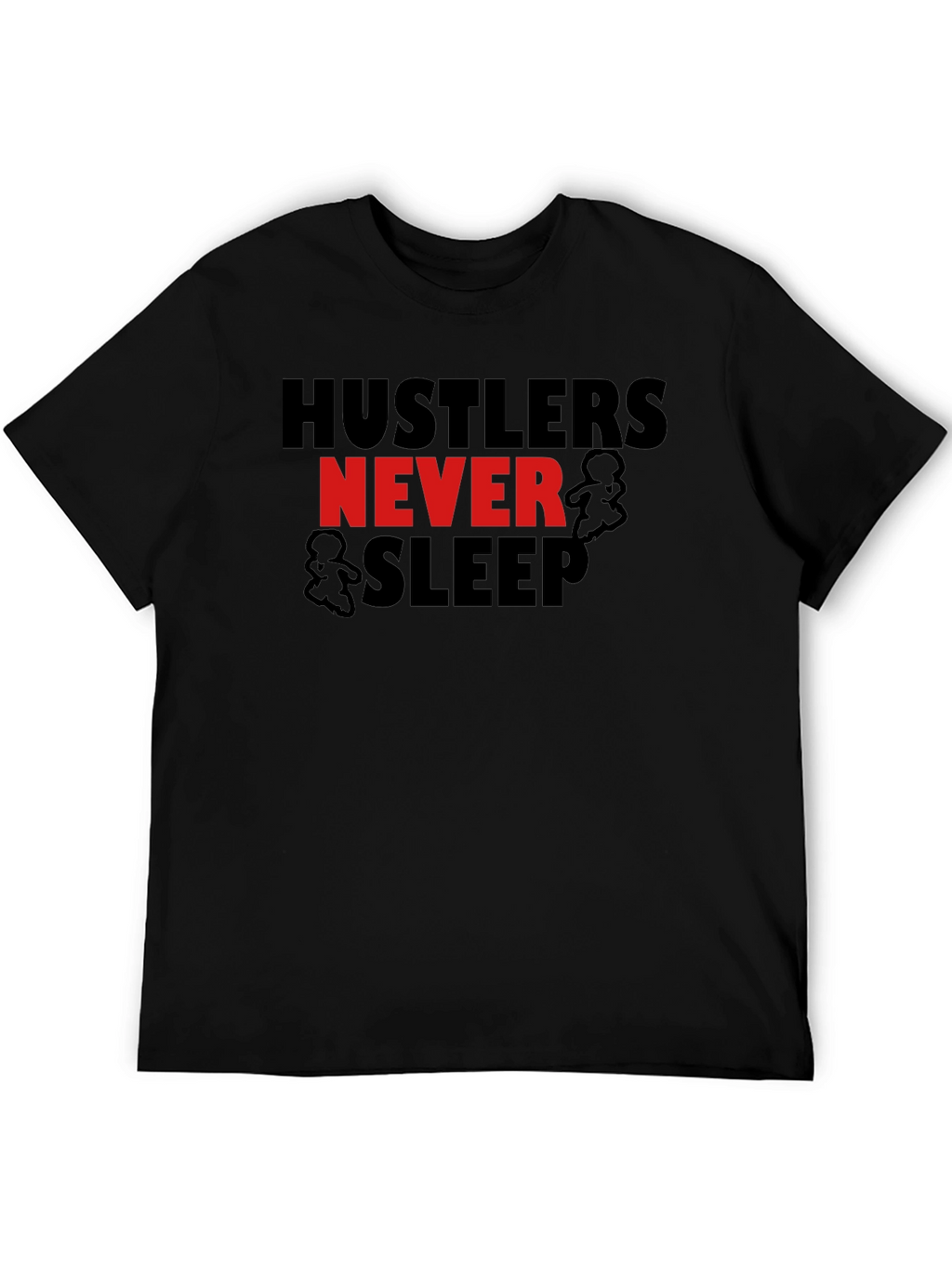 Hustler Graphic Tee - Never Sleep