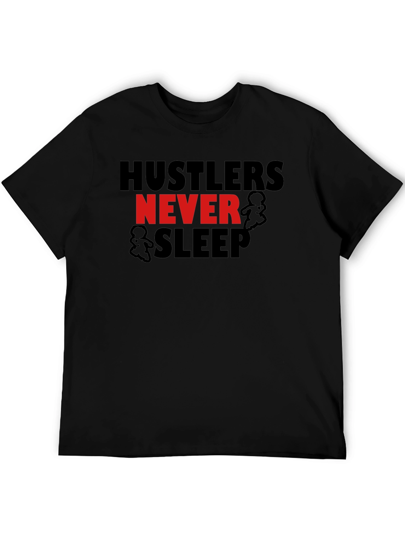 Hustler Graphic Tee - Never Sleep