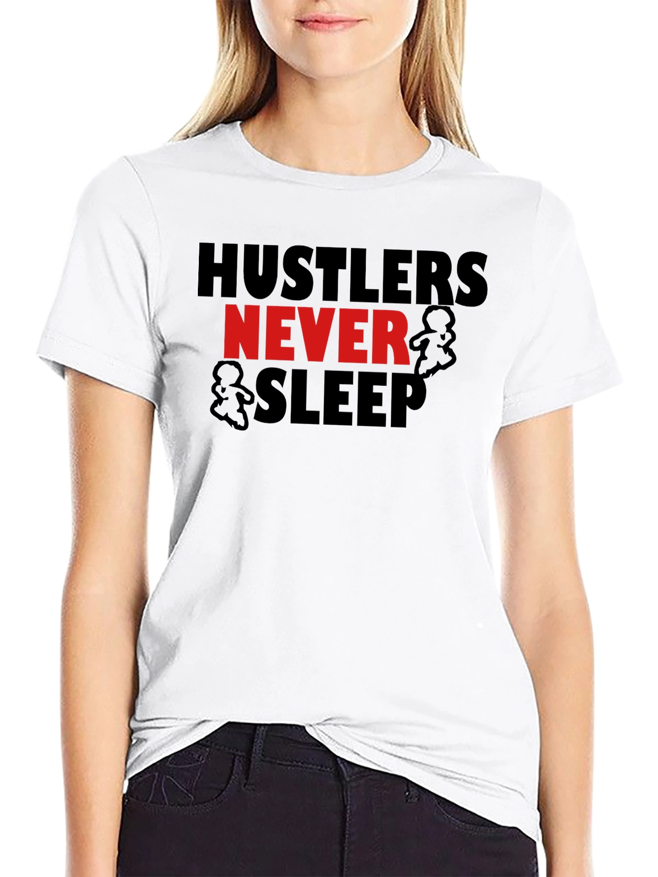 Hustler Graphic Tee - Never Sleep