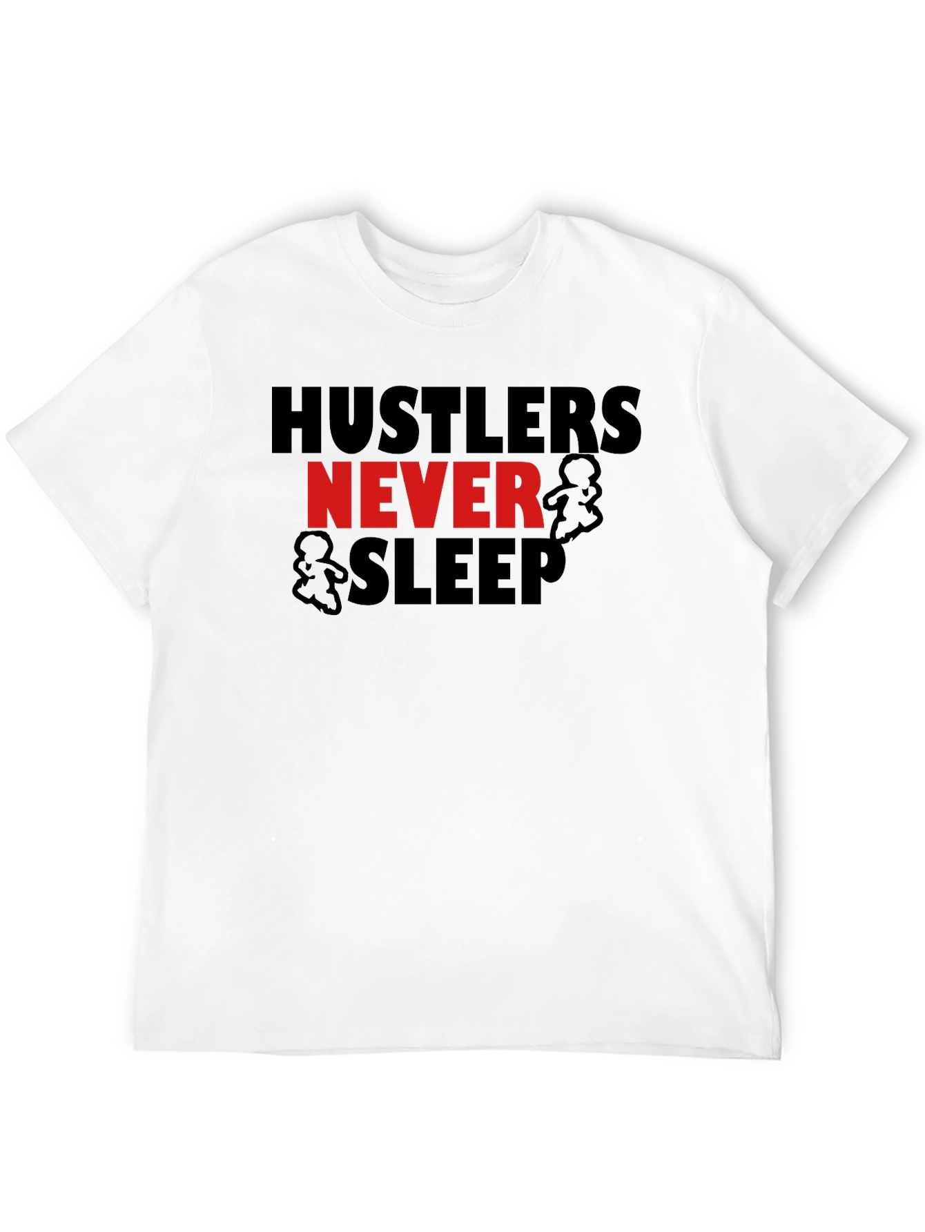 Hustler Graphic Tee - Never Sleep