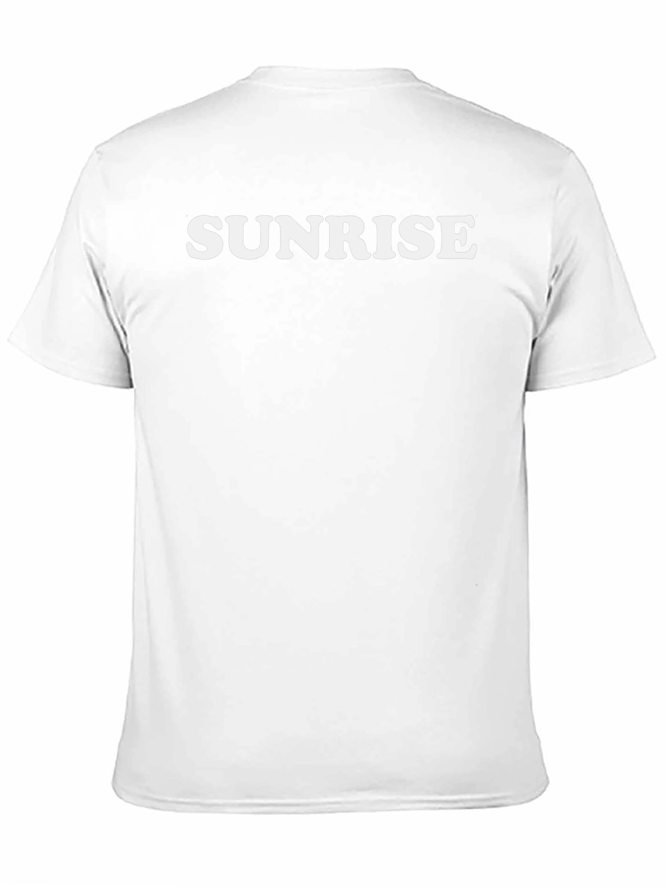 Sunrise Graphic Tee - Classic Black Cotton T-Shirt