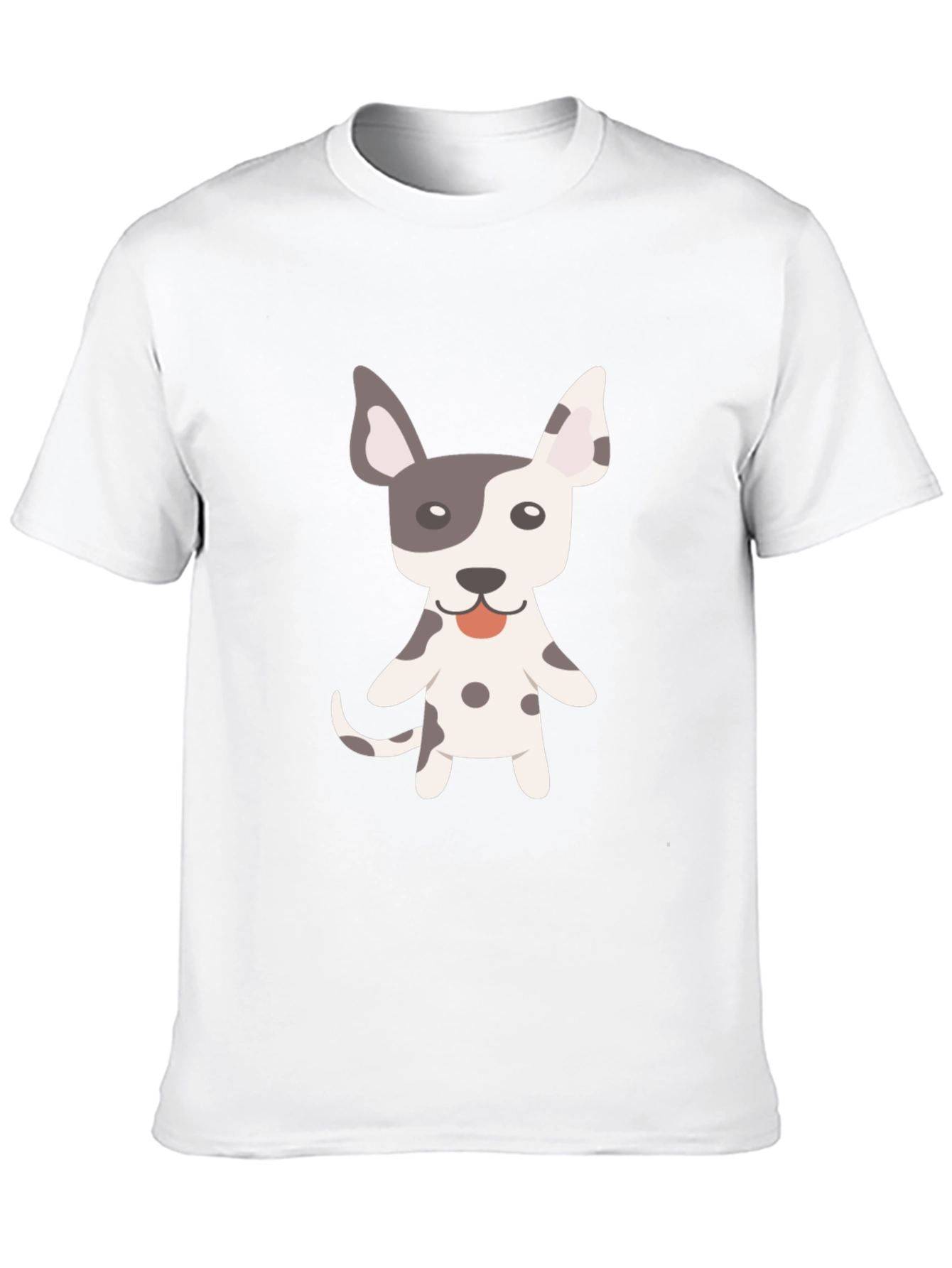 Dog Graphic Tee - Cute Cartoon Animal Shirt