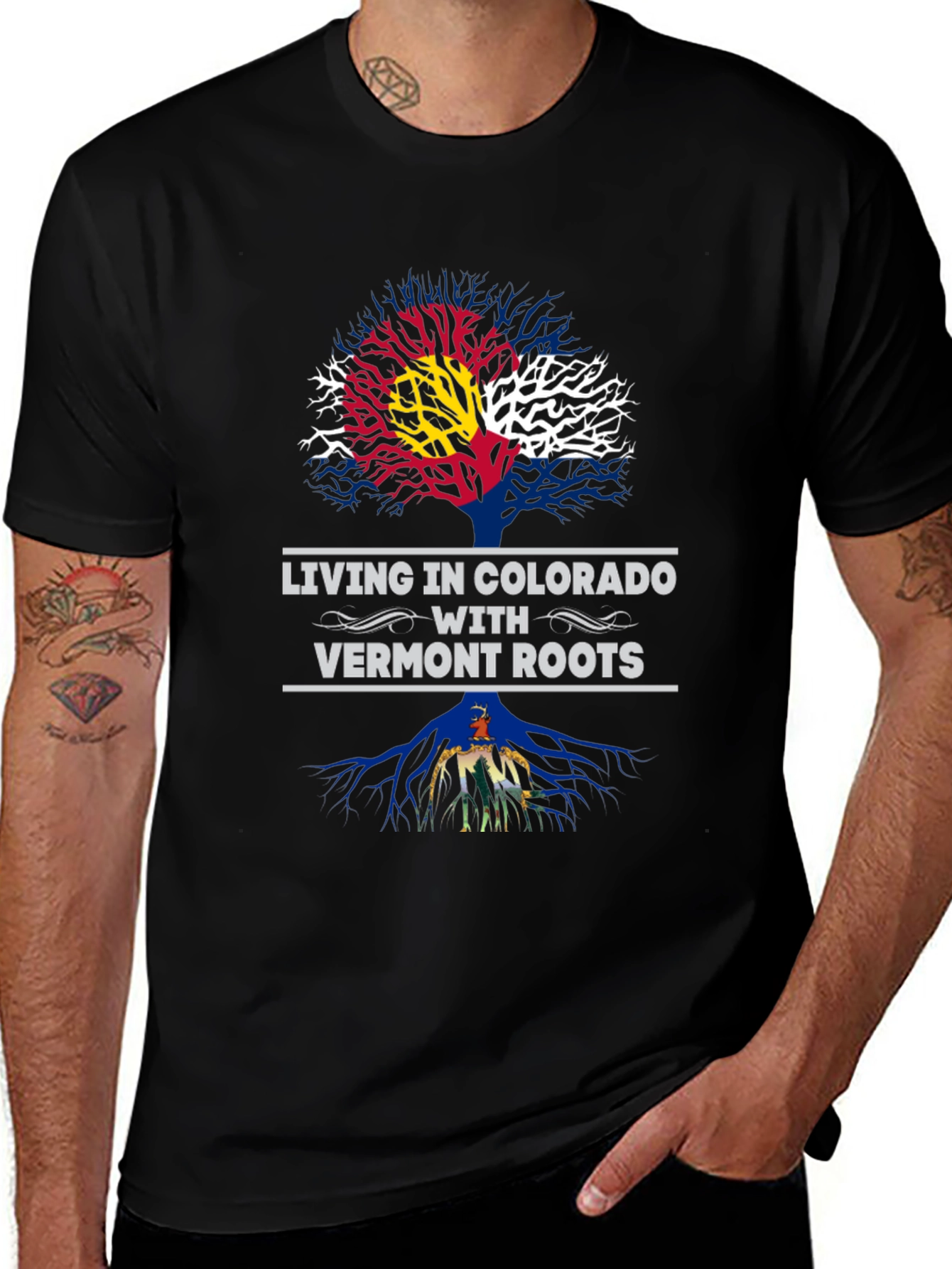 Colorado Living Vermont Roots Graphic T-Shirt