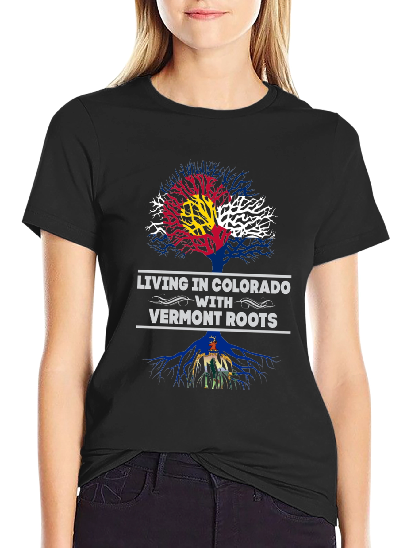 Colorado Living Vermont Roots Graphic T-Shirt