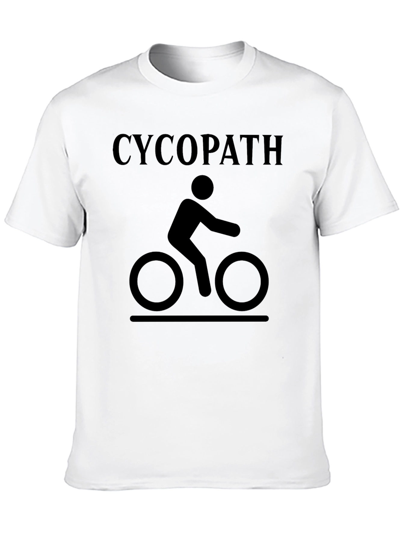 Cycopathe T-Shirt - Cyclist Humor Tee