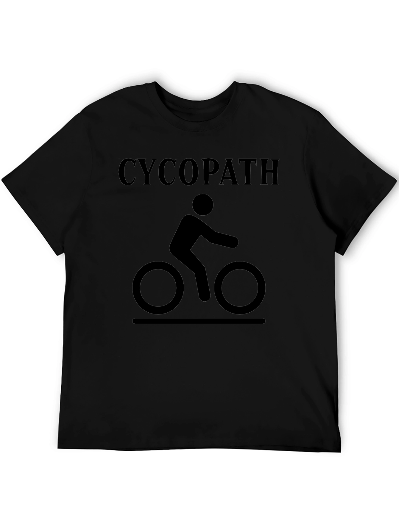 Cycopathe T-Shirt - Cyclist Humor Tee