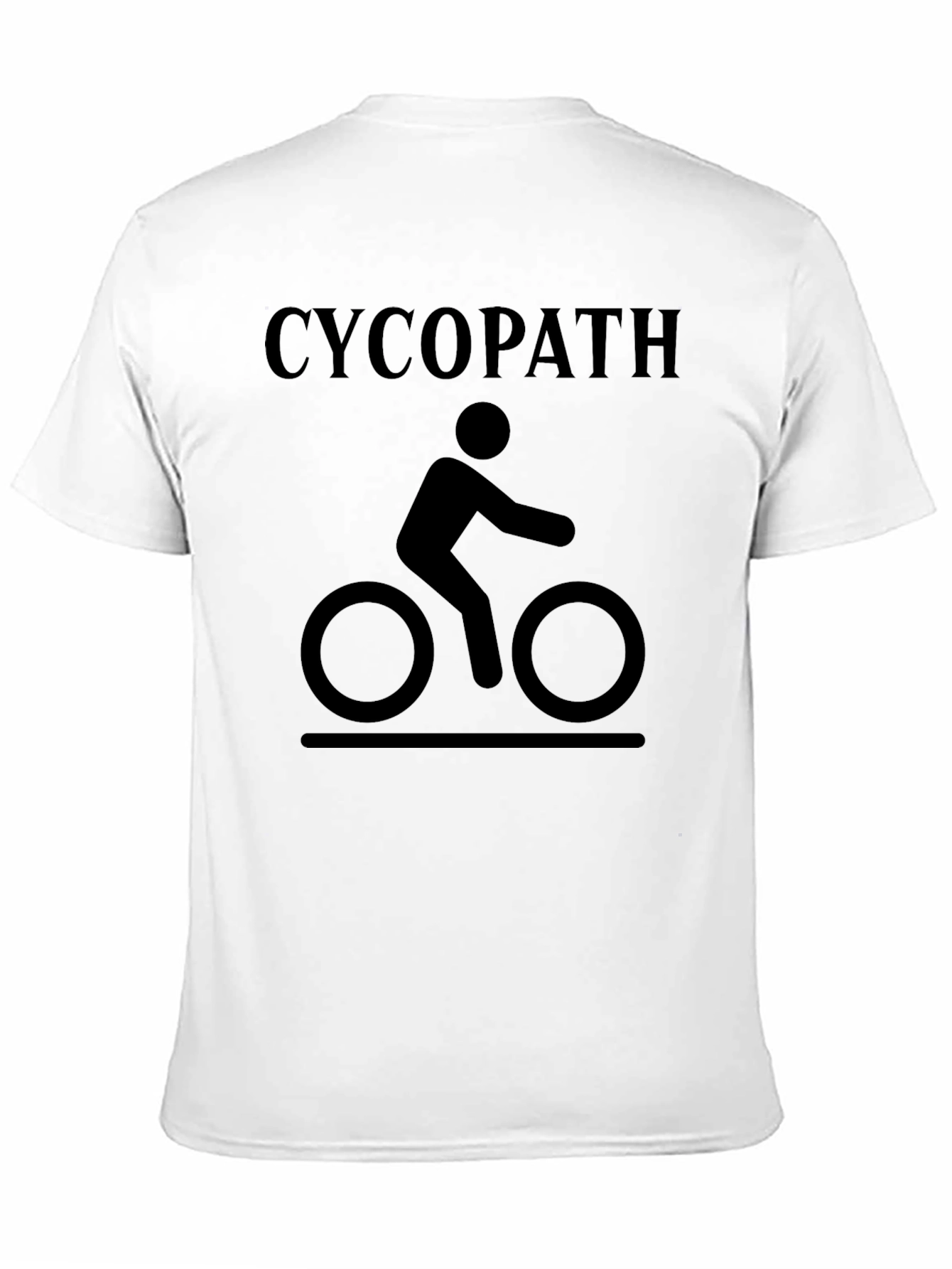 Cycopathe T-Shirt - Cyclist Humor Tee