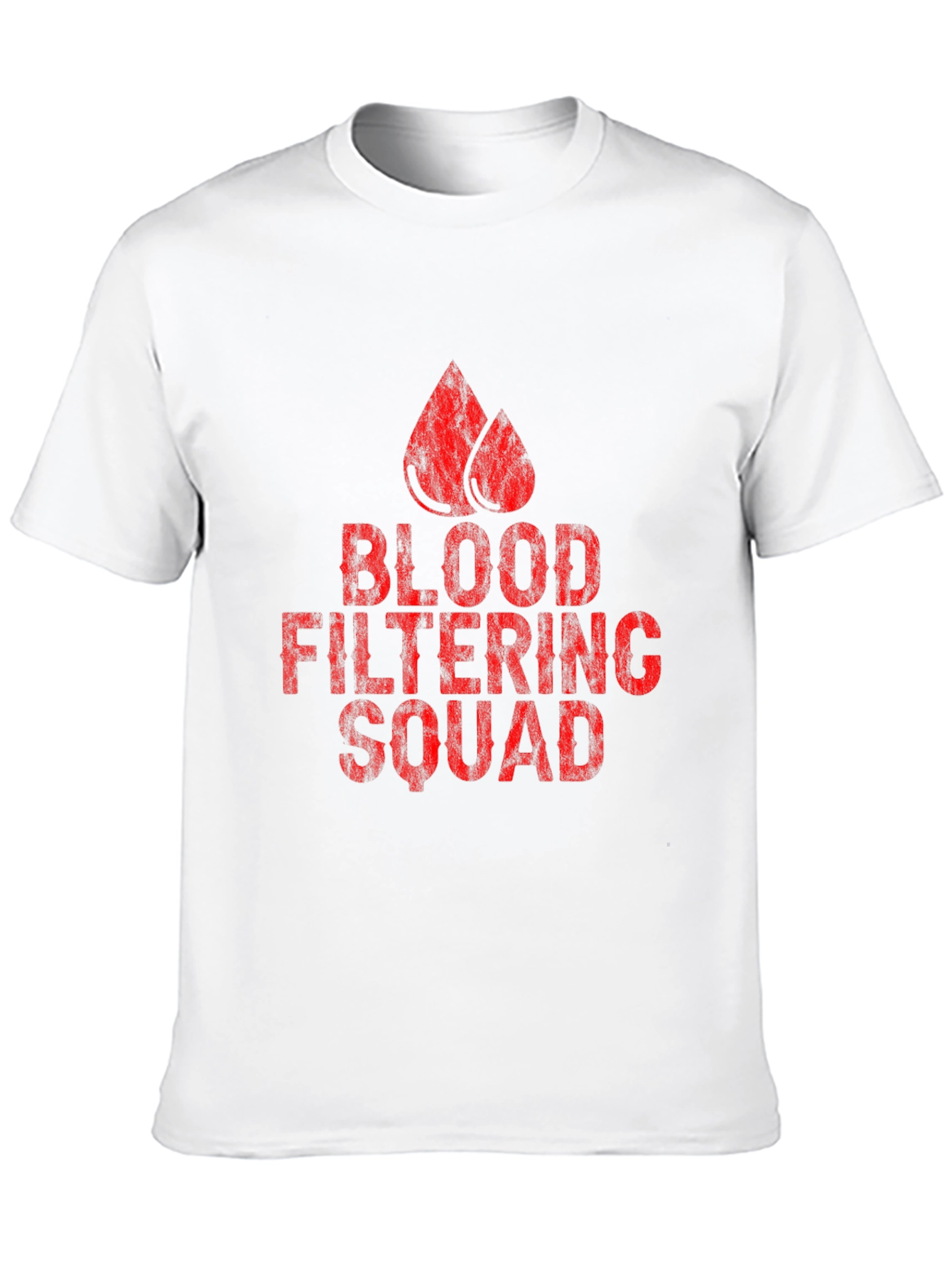 Blood Filtering Squad Graphic T-Shirt