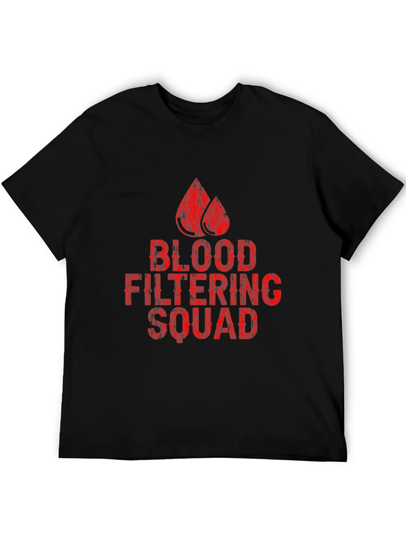 Blood Filtering Squad Graphic T-Shirt