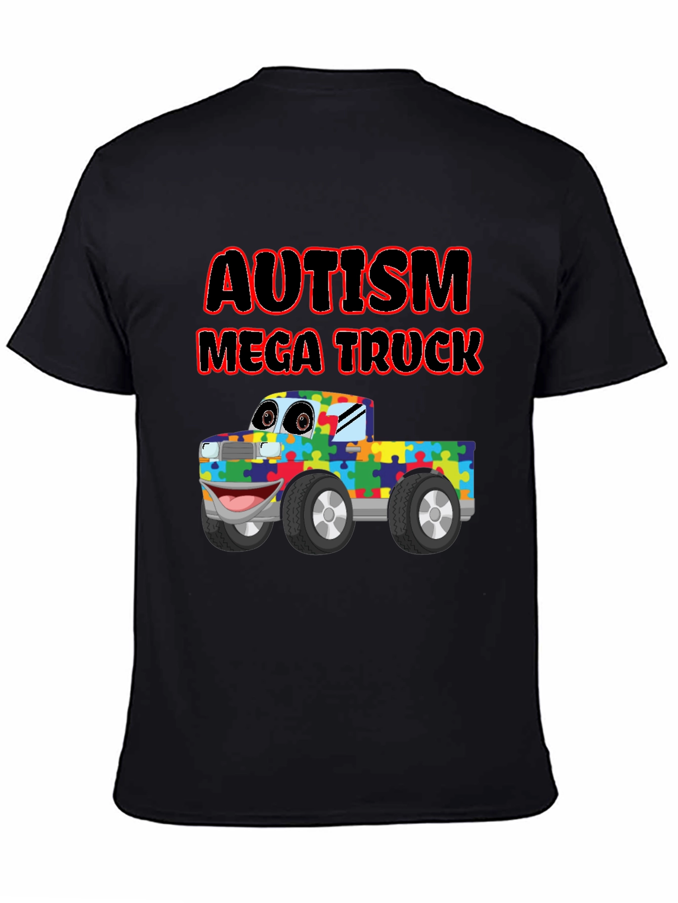 Autism Awareness Mega Truck T-Shirt