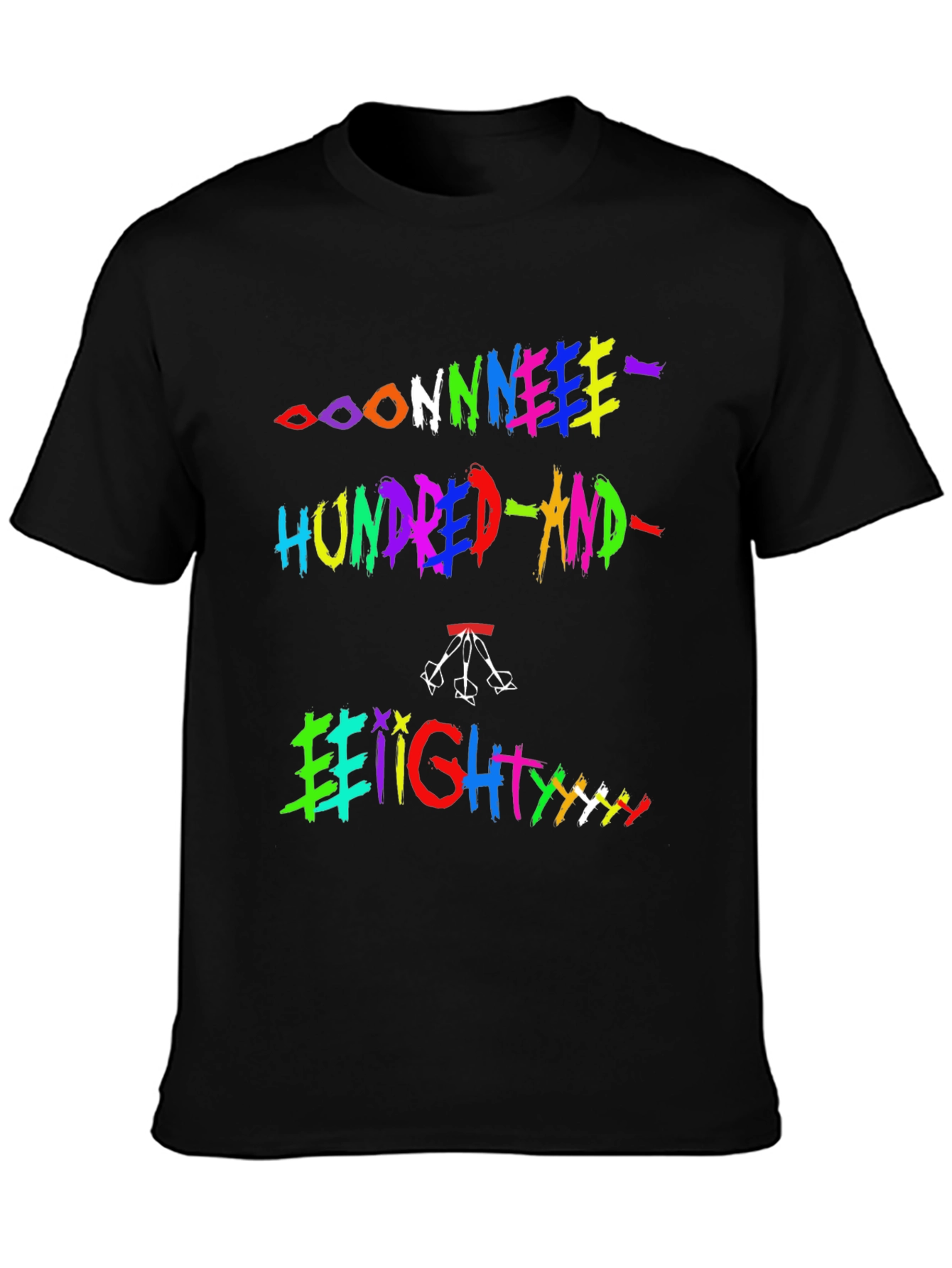 Colorful 188 T-Shirt - Unique Graphic Tee