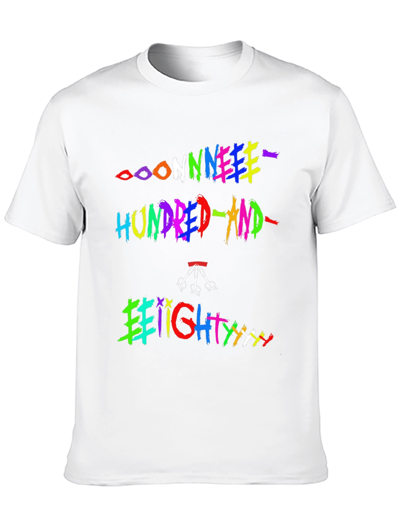 Colorful 188 T-Shirt - Unique Graphic Tee