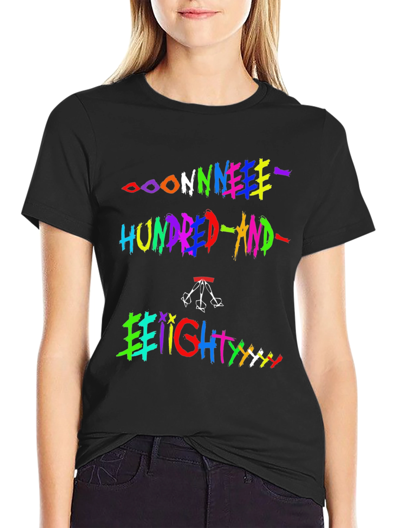 Colorful 188 T-Shirt - Unique Graphic Tee