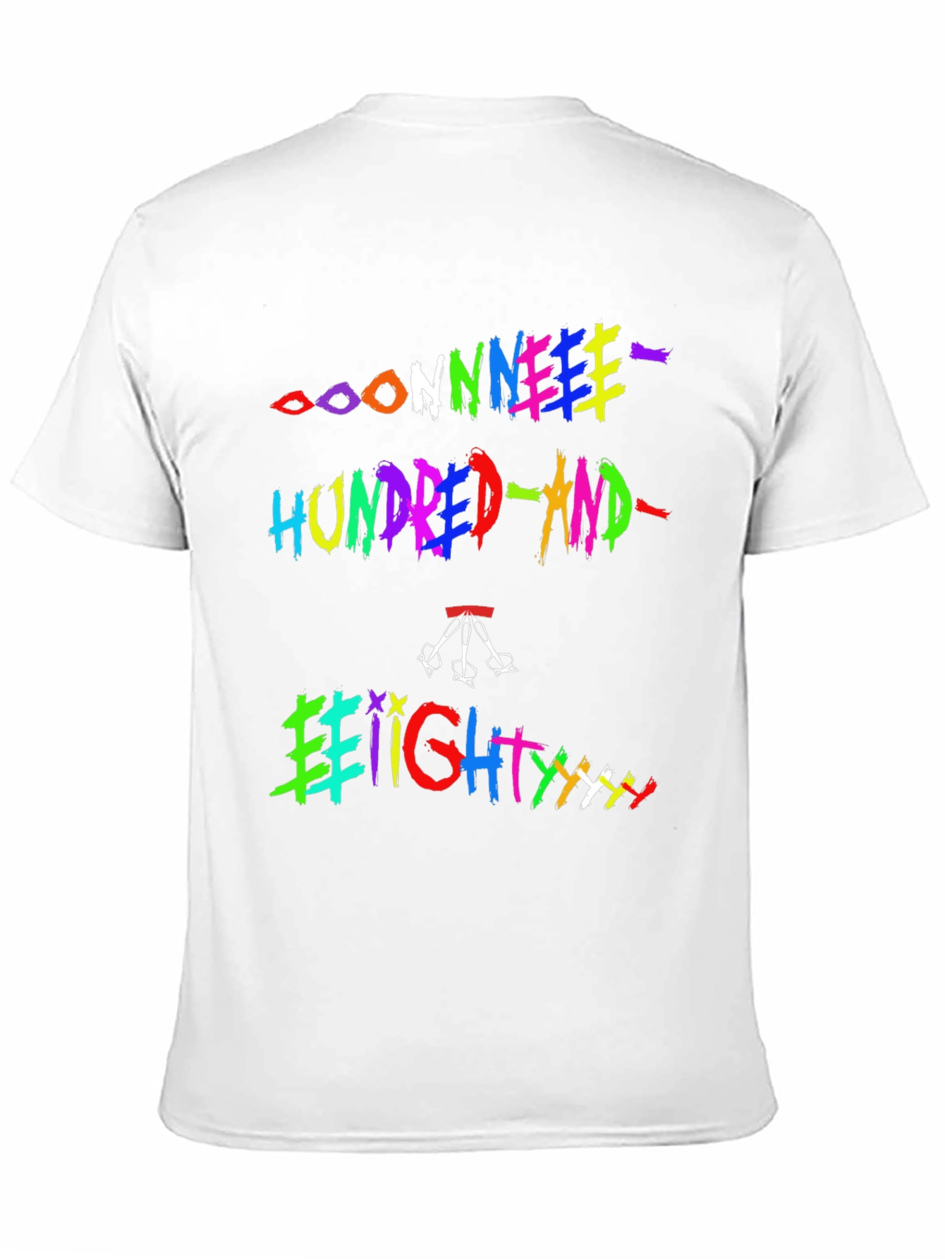 Colorful 188 T-Shirt - Unique Graphic Tee