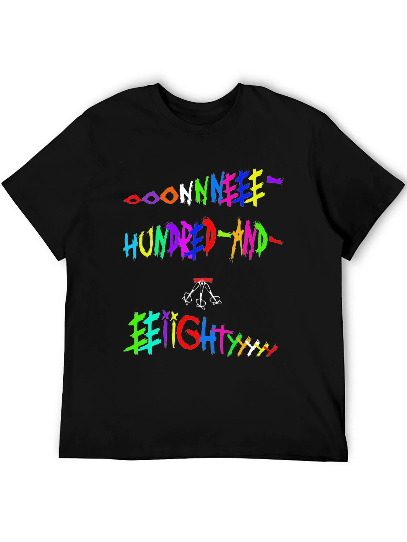 Colorful 188 T-Shirt - Unique Graphic Tee