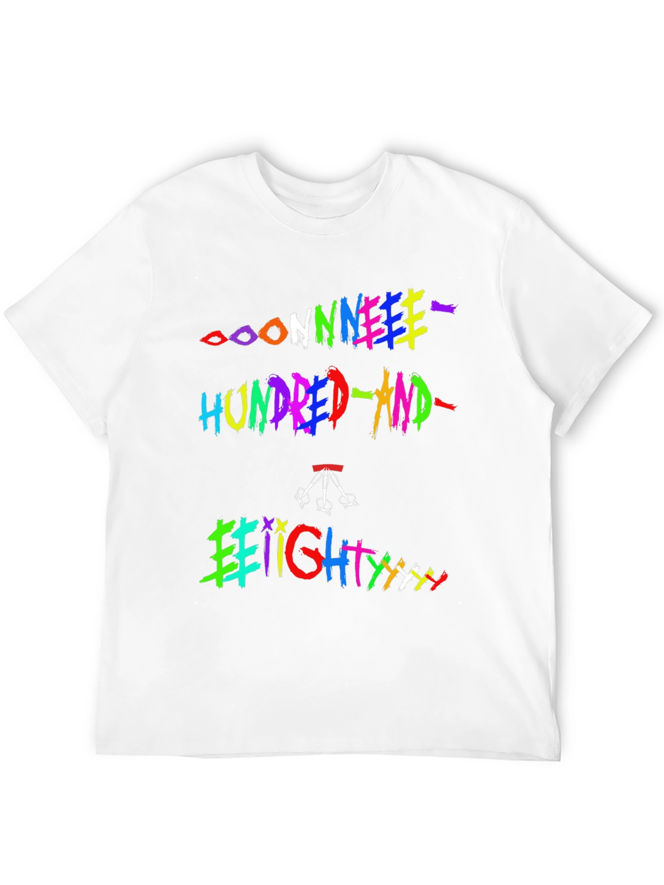Colorful 188 T-Shirt - Unique Graphic Tee