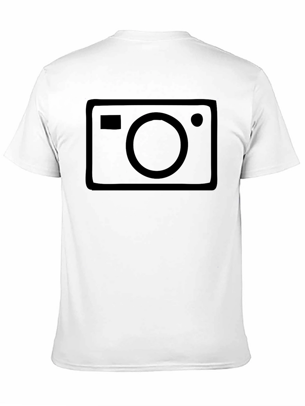 Camera Graphic Black T-Shirt | Photographer Tee