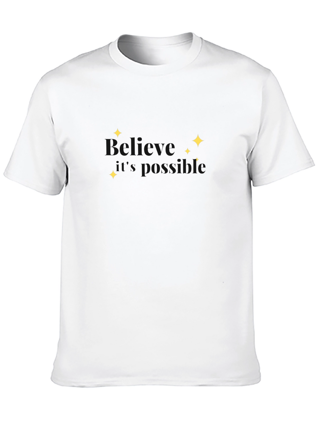 Believe Possible Black T-Shirt