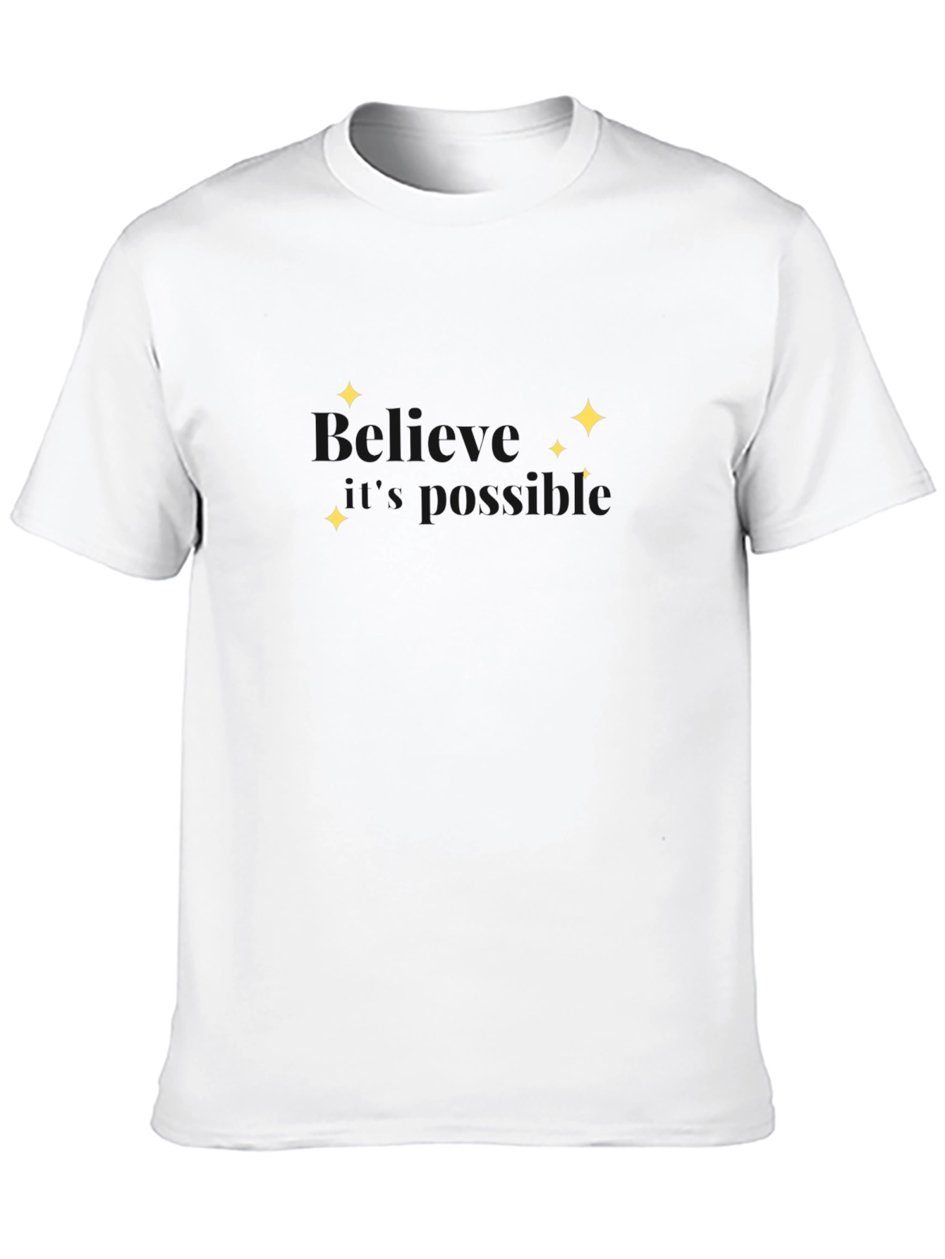Believe Possible Black T-Shirt