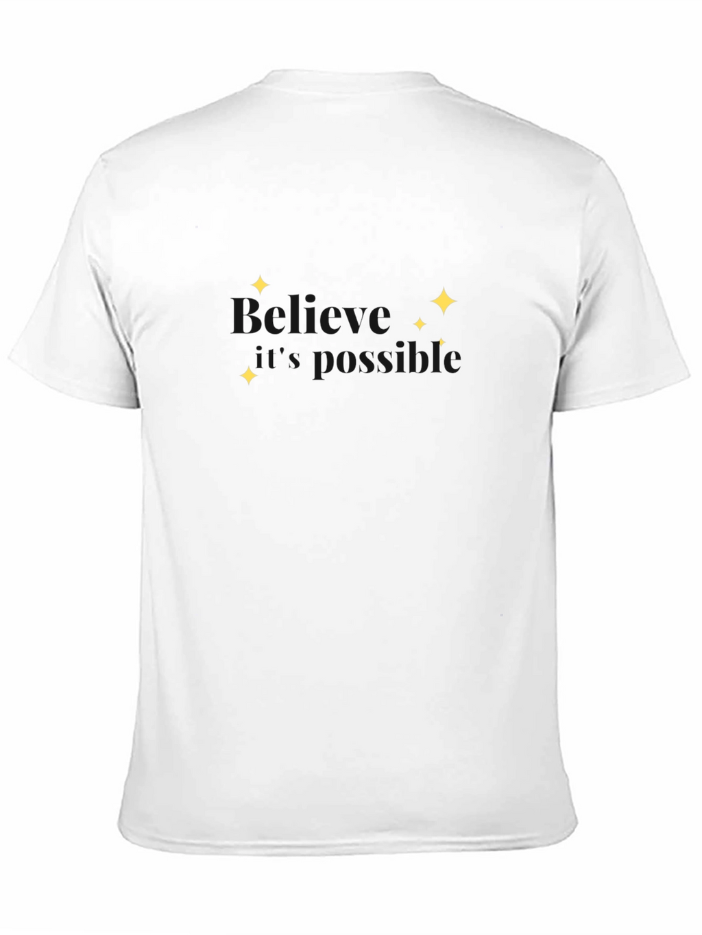 Believe Possible Black T-Shirt