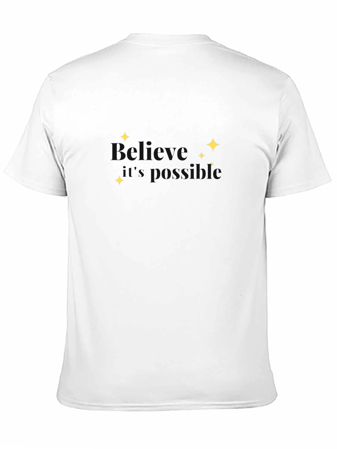 Believe Possible Black T-Shirt