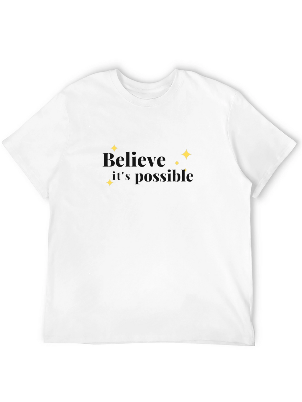 Believe Possible Black T-Shirt