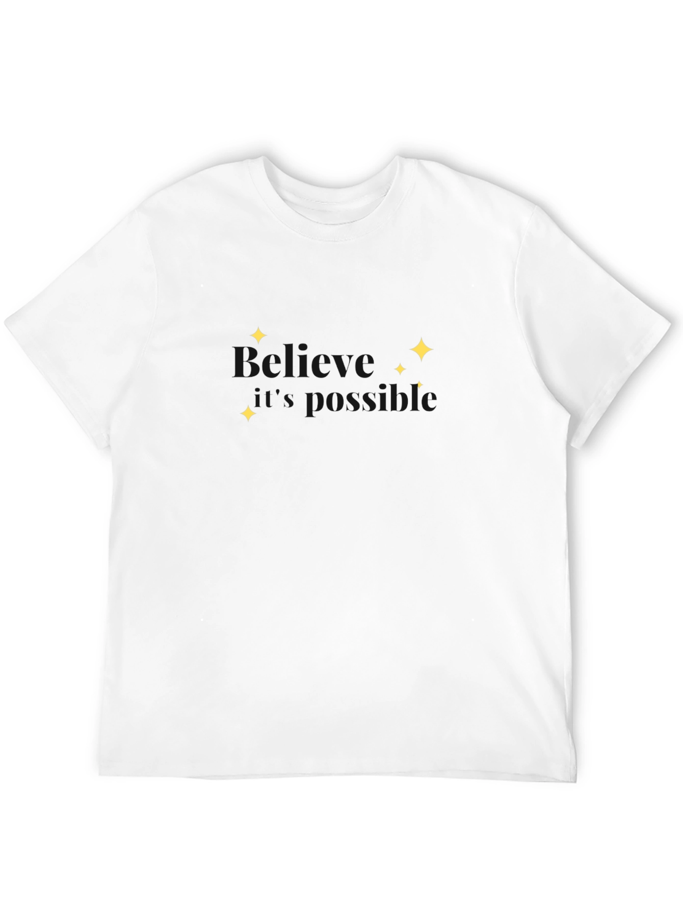 Believe Possible Black T-Shirt