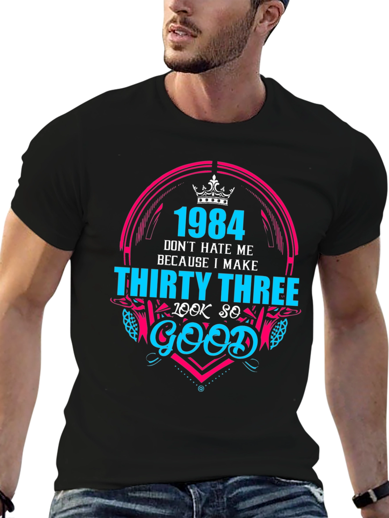 1984 Thirty Three Look So Good Graphic Tee