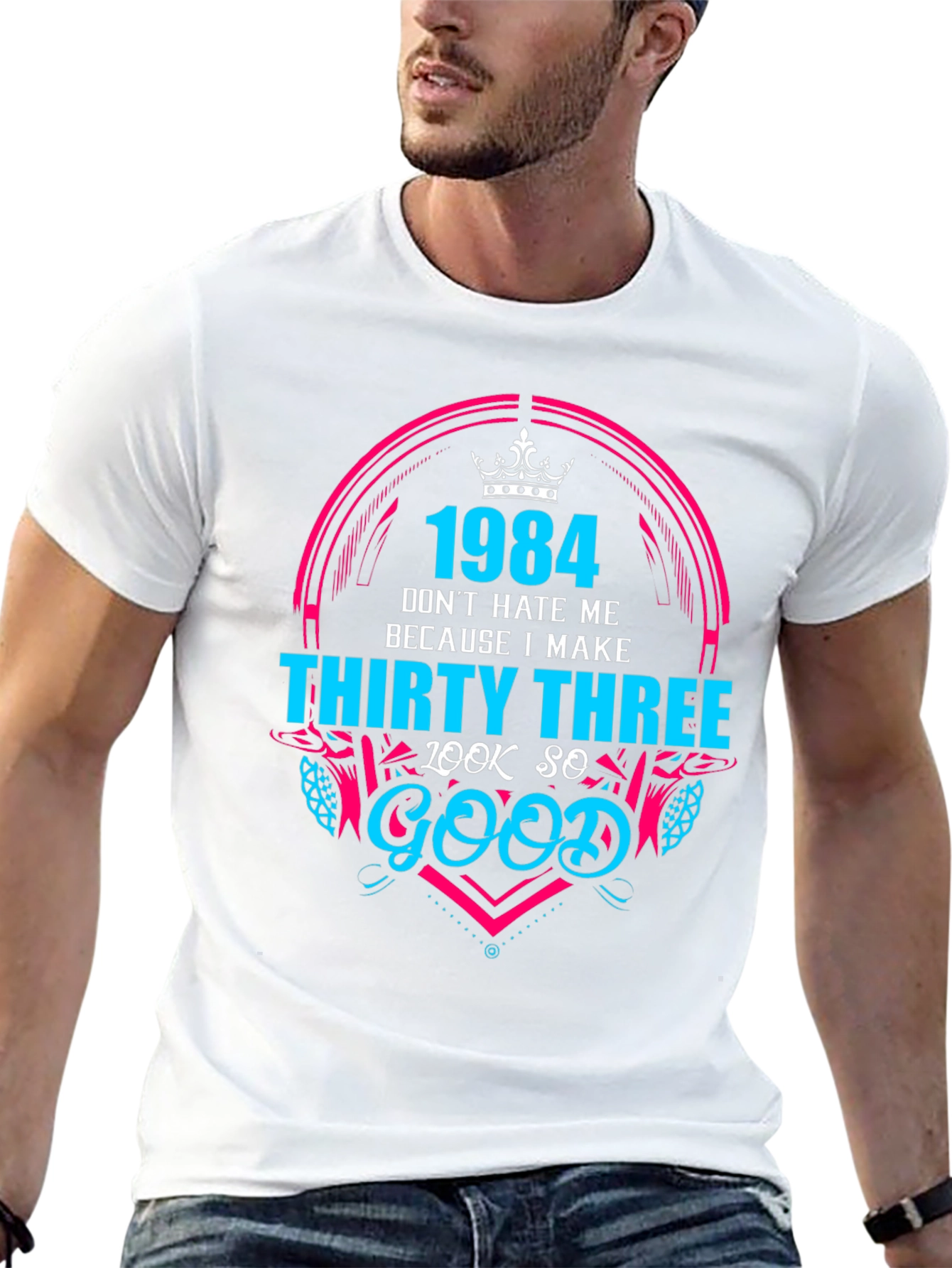 1984 Thirty Three Look So Good Graphic Tee
