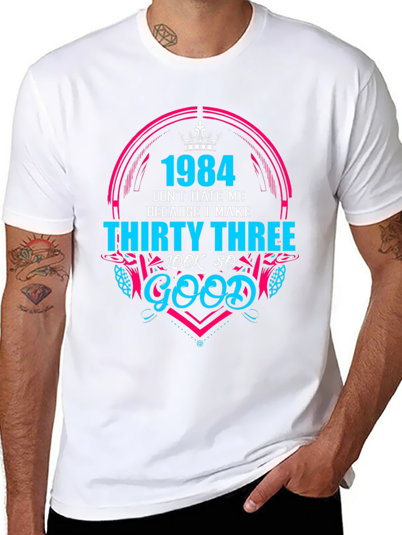 1984 Thirty Three Look So Good Graphic Tee