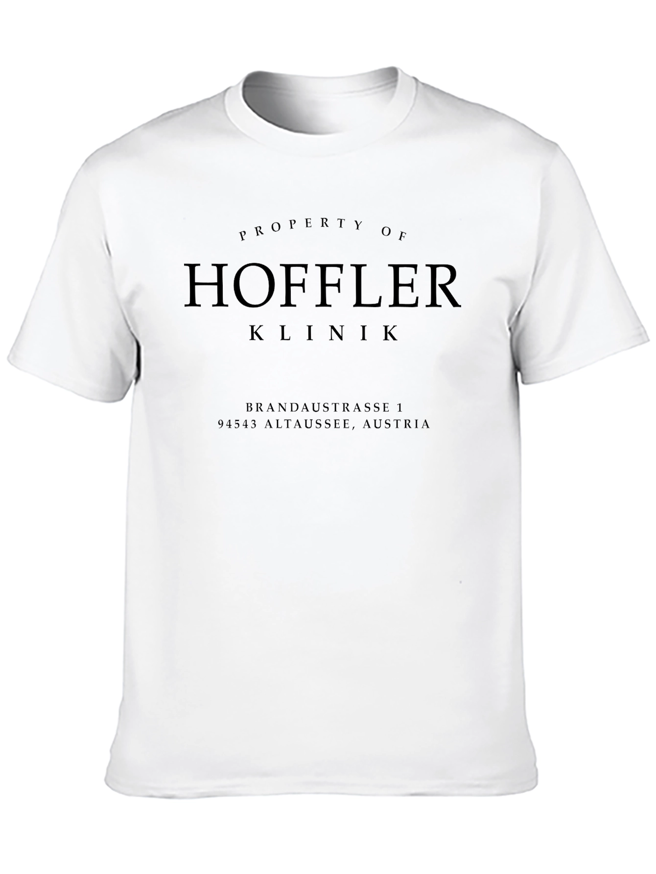 Hoffler Klinik Black Graphic Tee