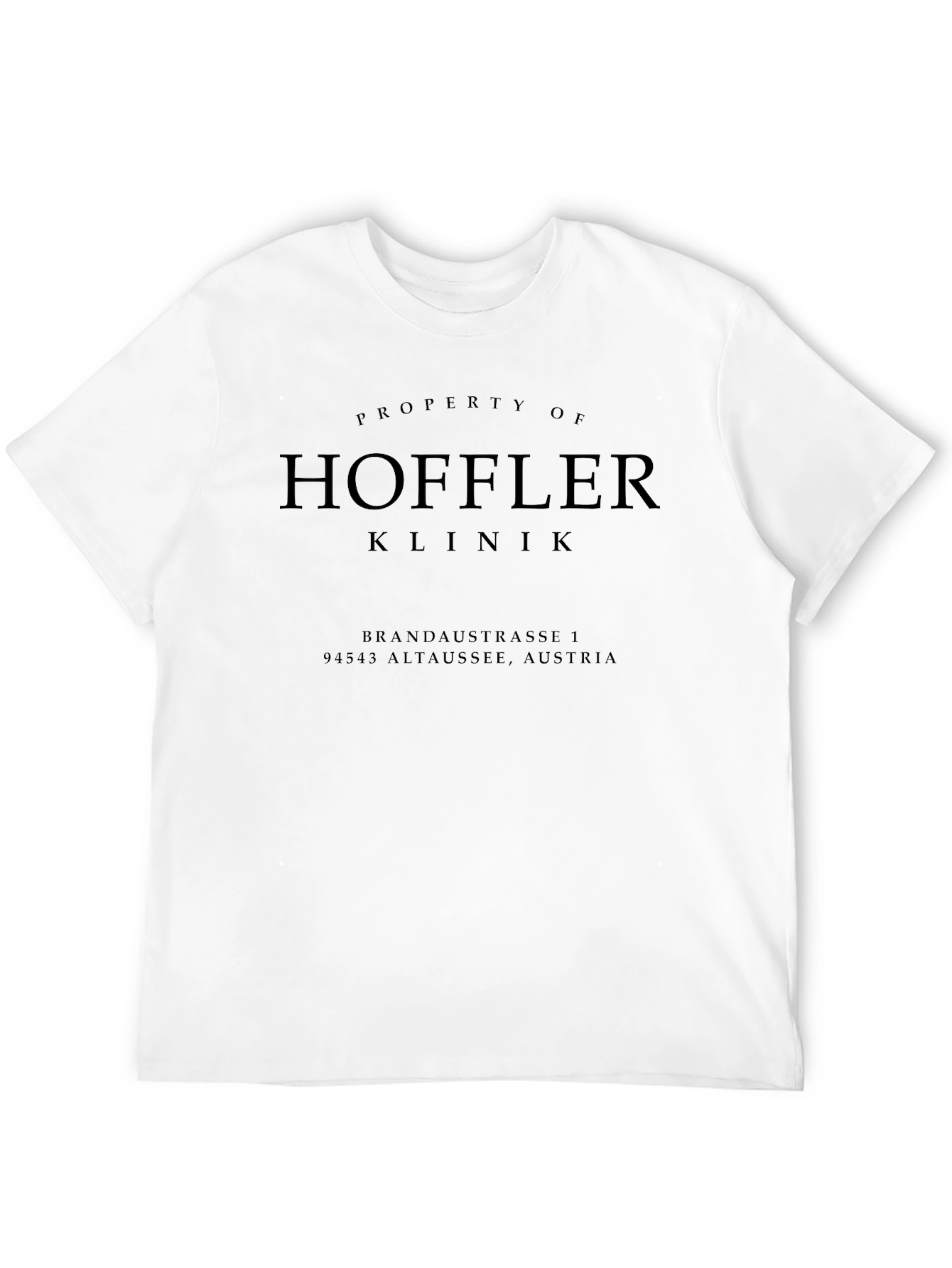 Hoffler Klinik Black Graphic Tee