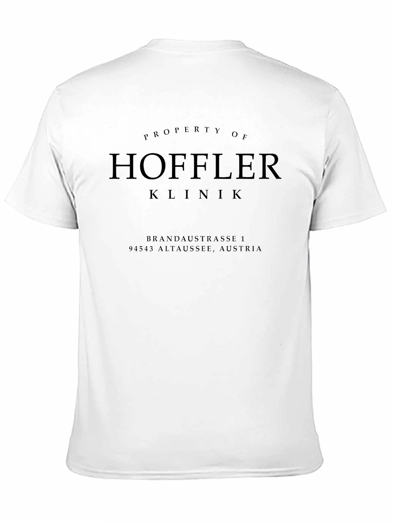 Hoffler Klinik Black Graphic Tee