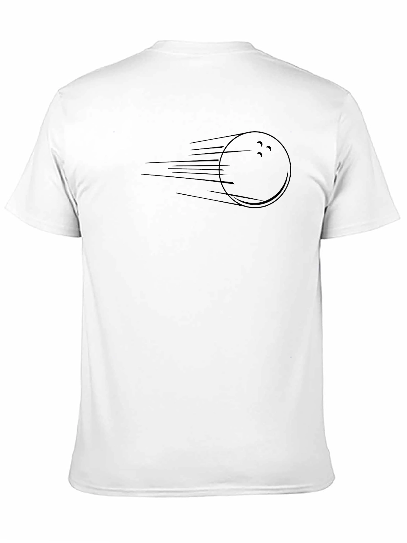 Bowling Ball Motion Graphic T-Shirt