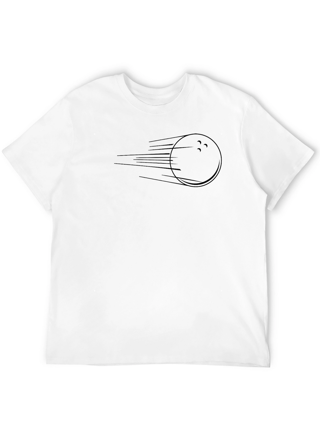 Bowling Ball Motion Graphic T-Shirt