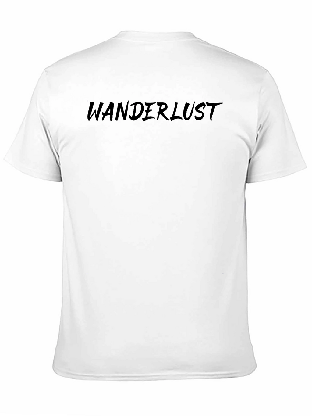 Wanderlust Black T-Shirt