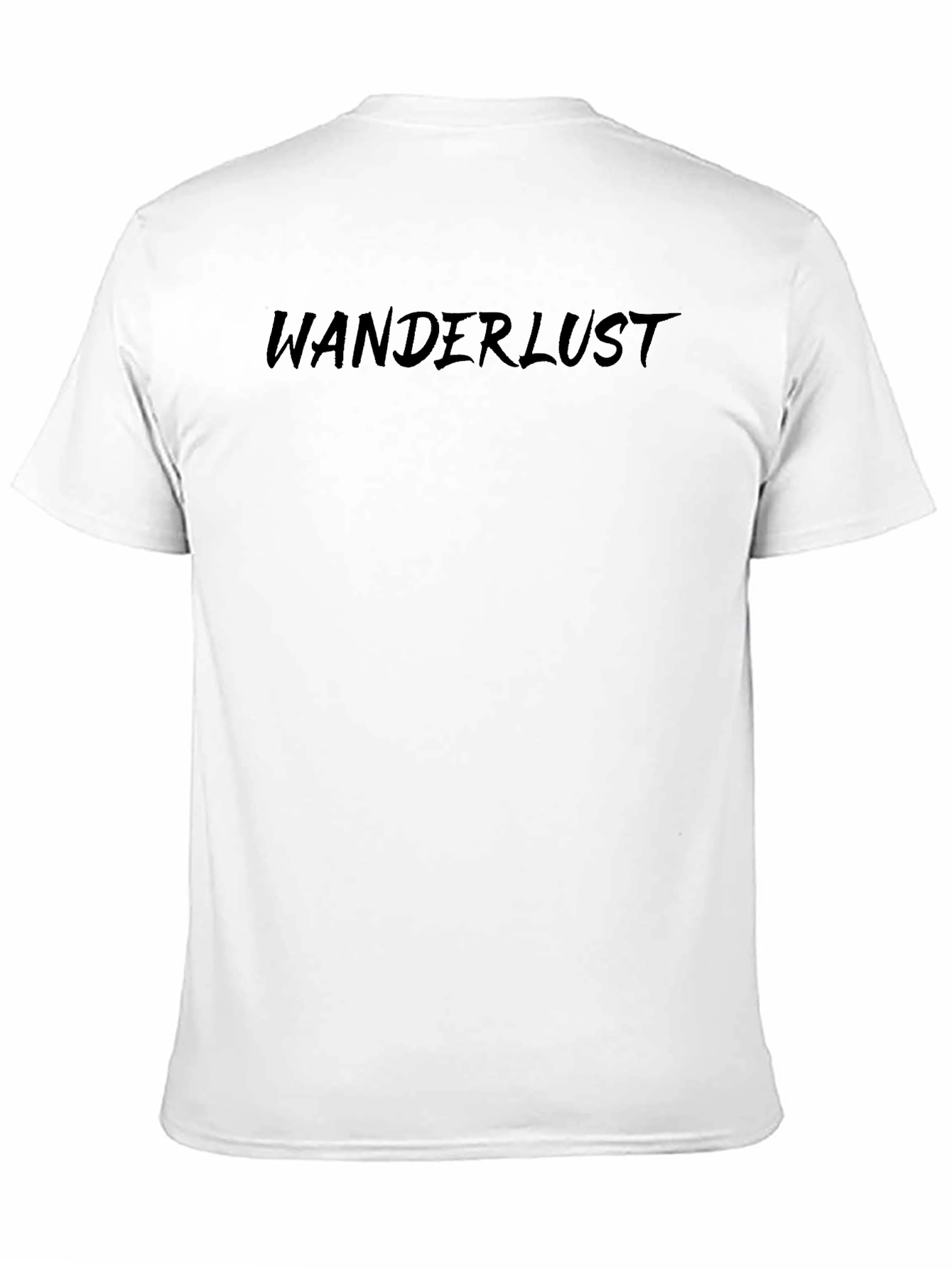 Wanderlust Black T-Shirt