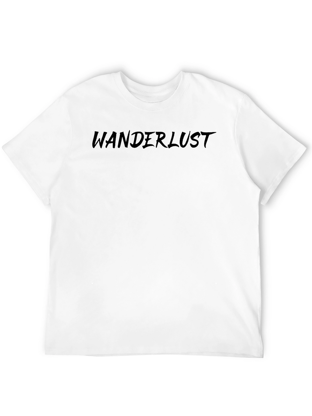 Wanderlust Black T-Shirt