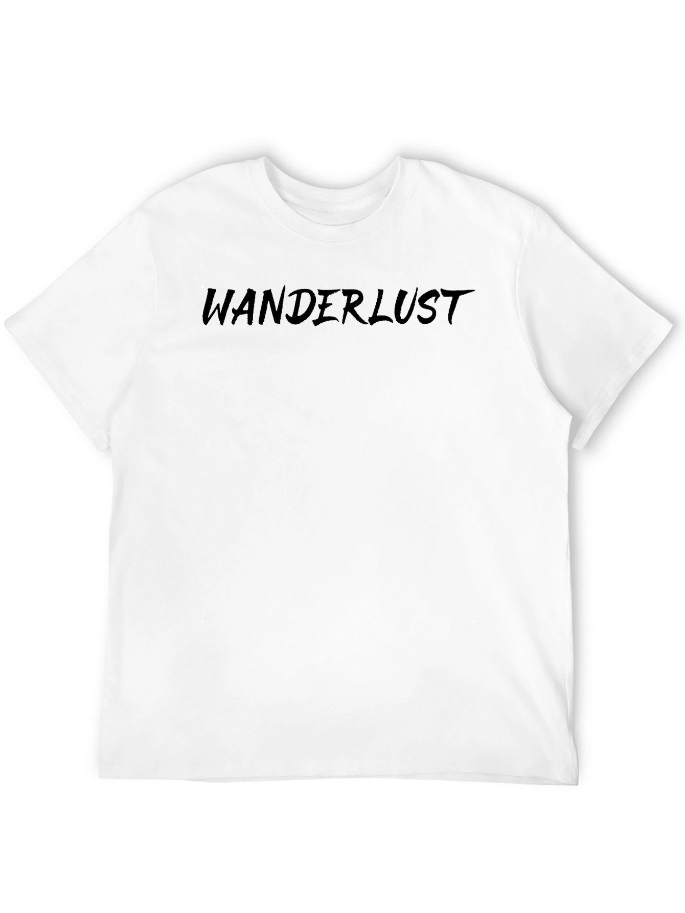 Wanderlust Black T-Shirt