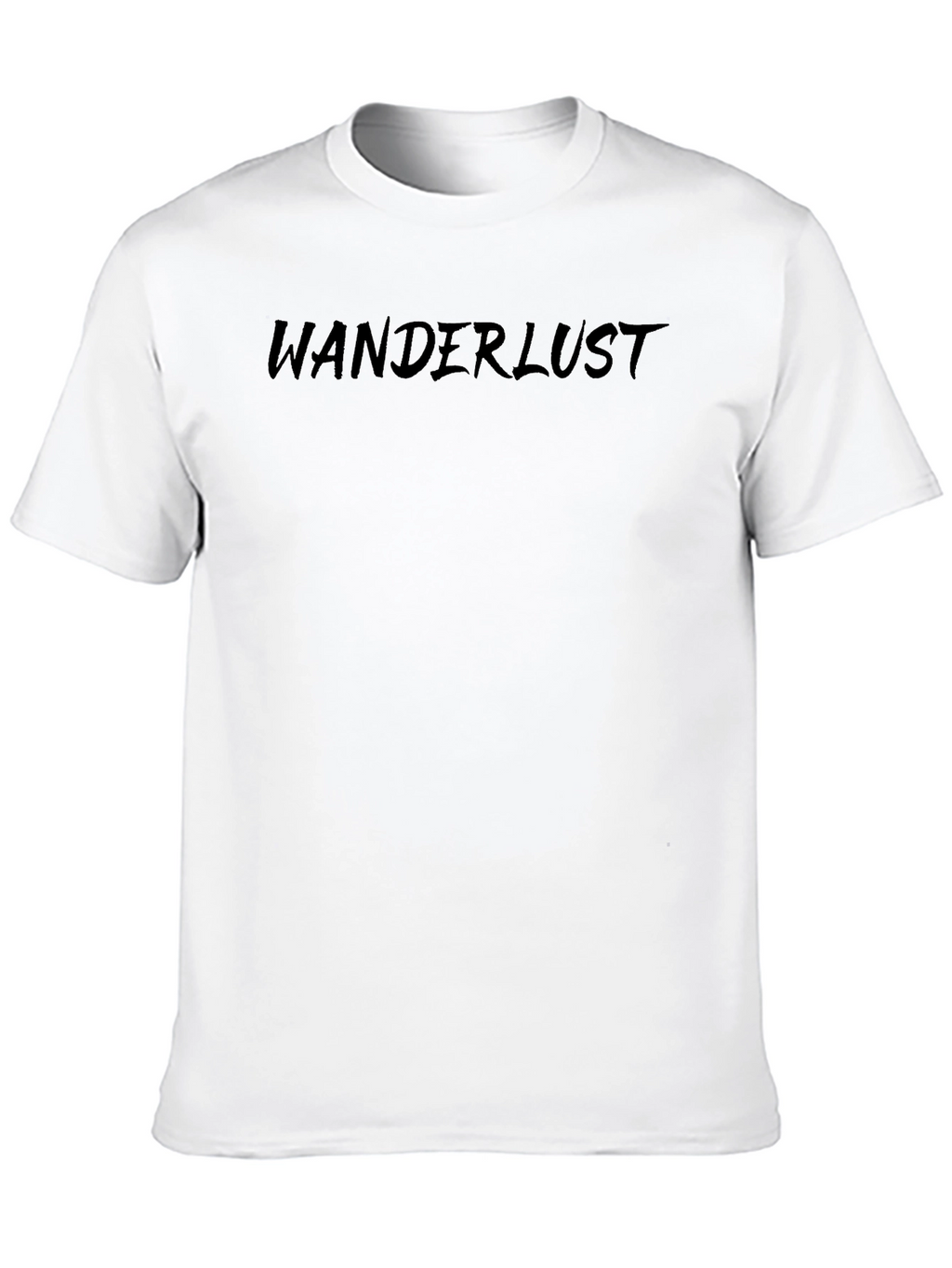 Wanderlust Black T-Shirt