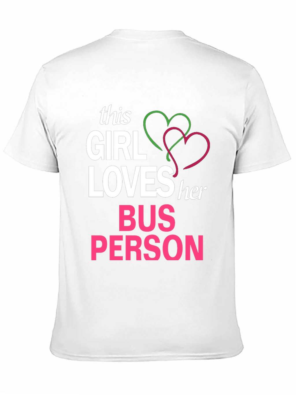 Bus Person Love Graphic Tee