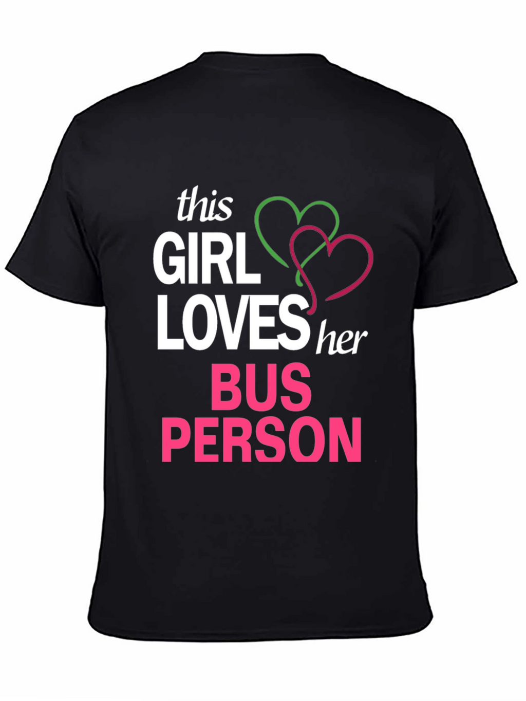 Bus Person Love Graphic Tee
