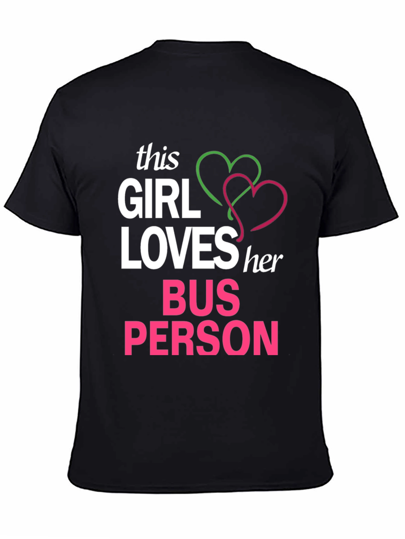 Bus Person Love Graphic Tee