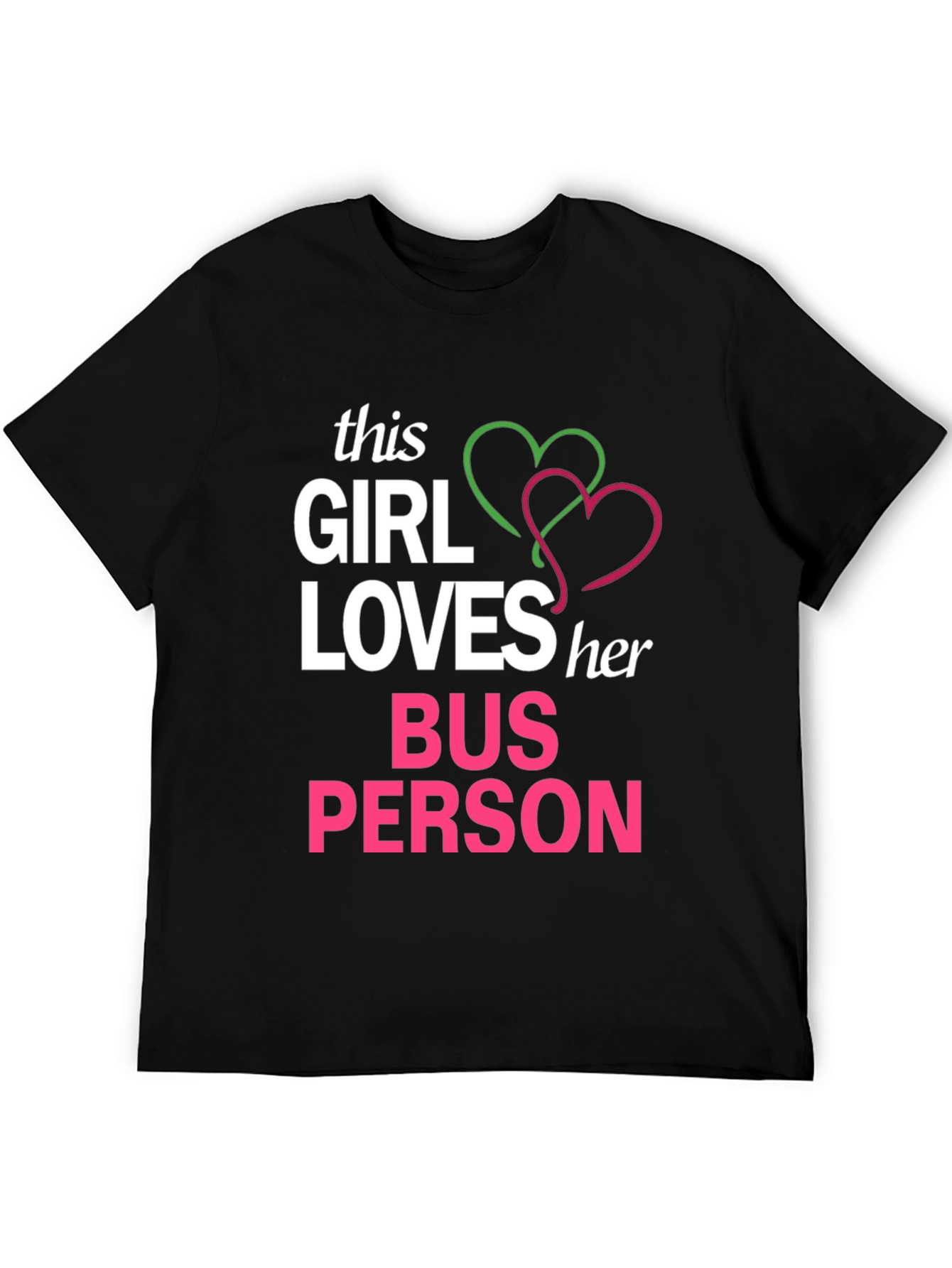 Bus Person Love Graphic Tee