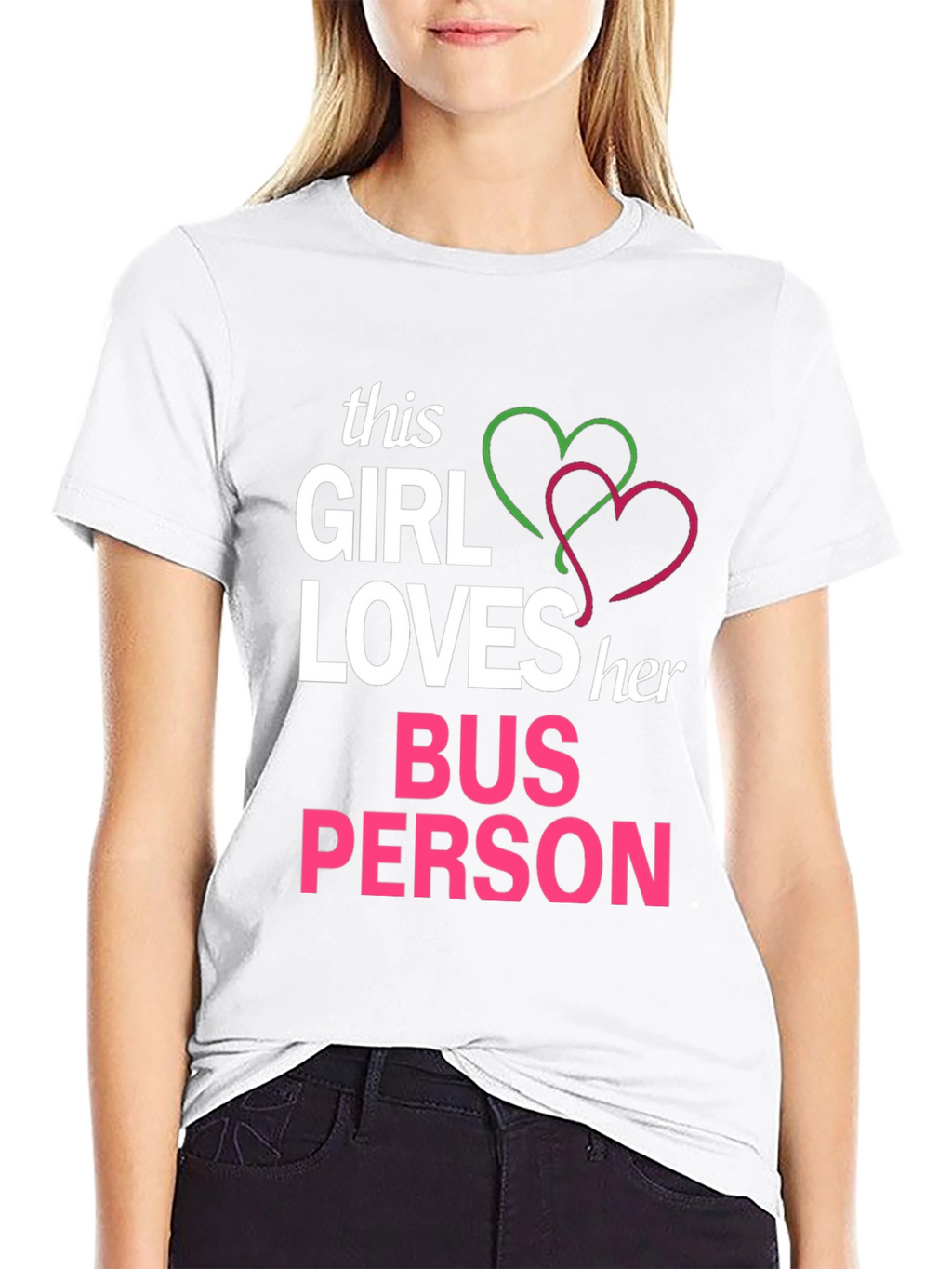 Bus Person Love Graphic Tee