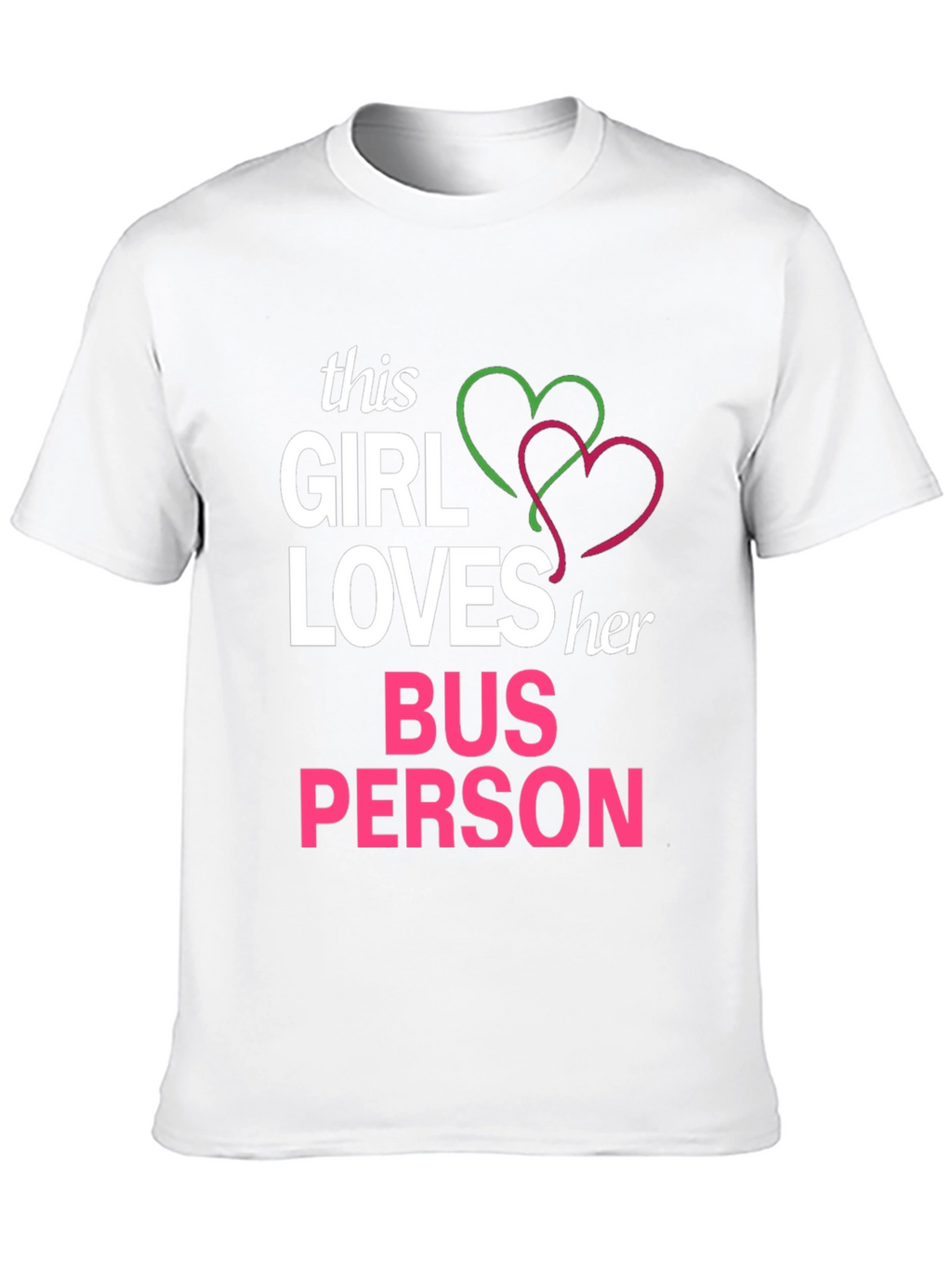 Bus Person Love Graphic Tee