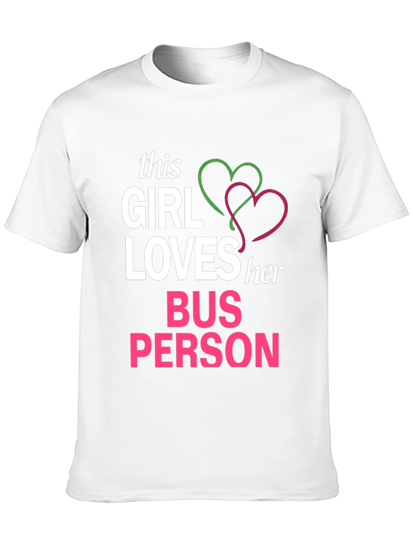 Bus Person Love Graphic Tee