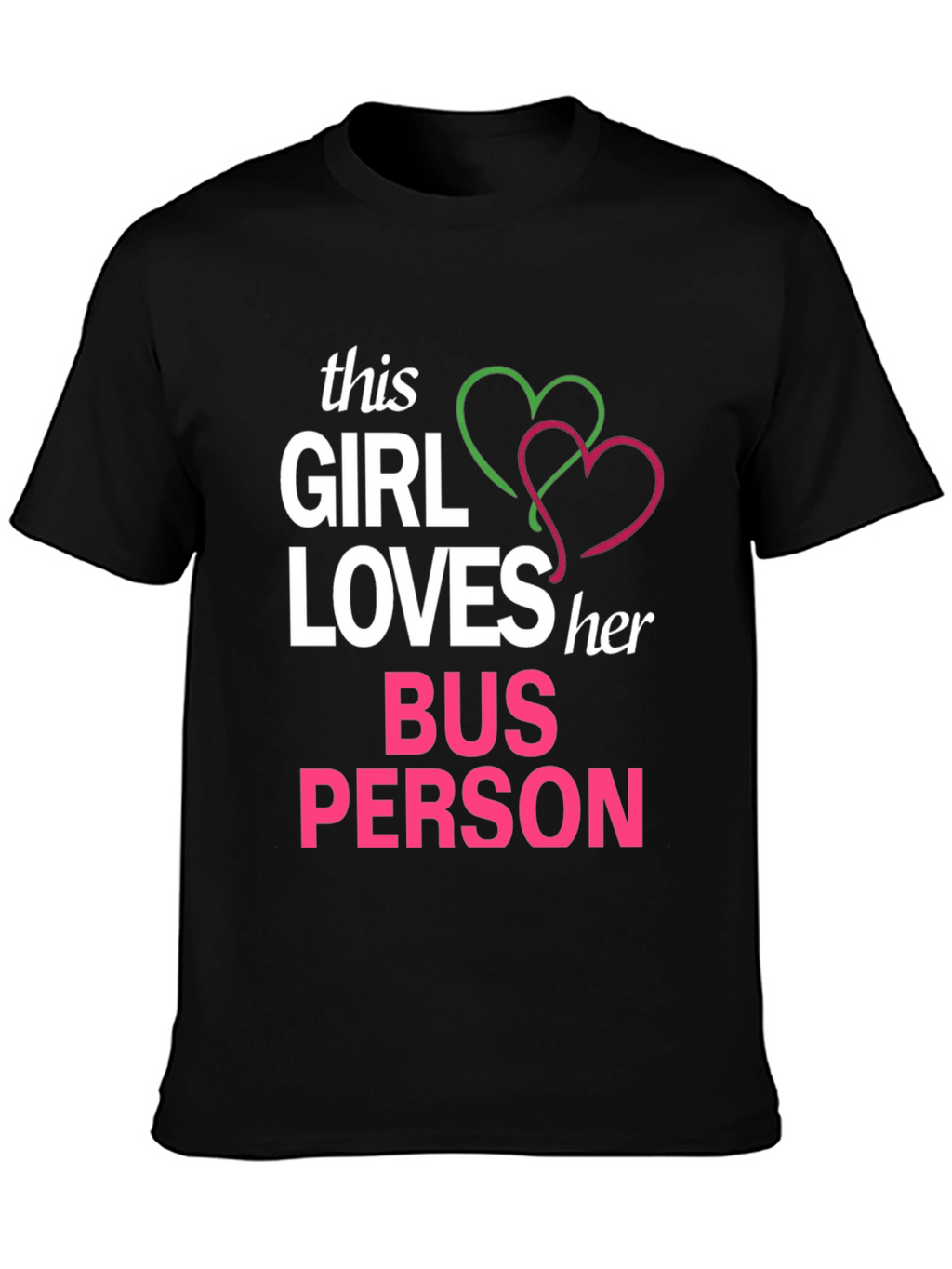 Bus Person Love Graphic Tee