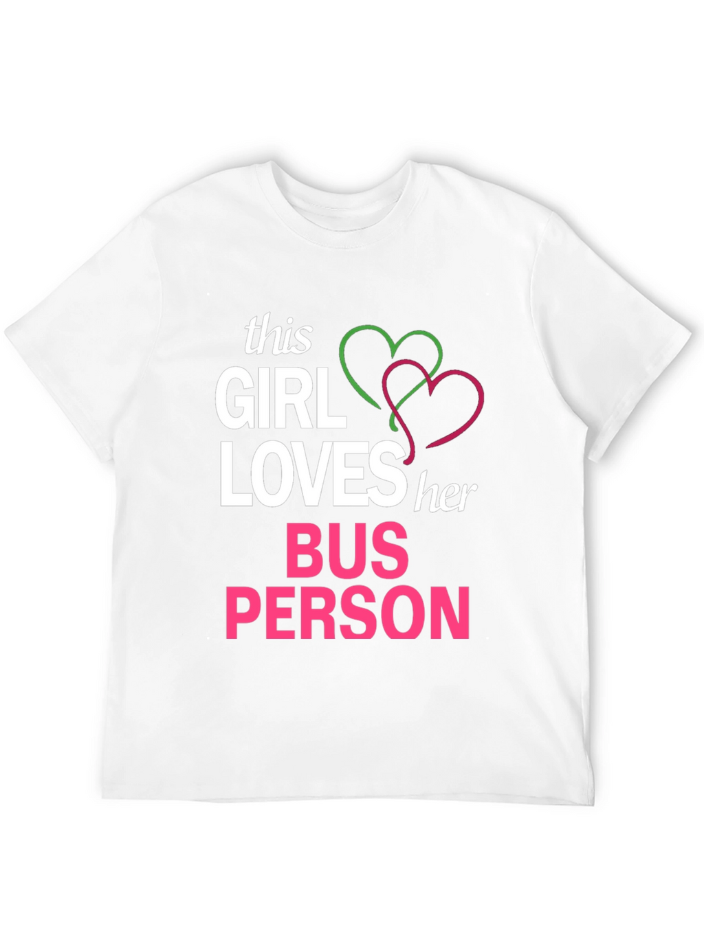 Bus Person Love Graphic Tee